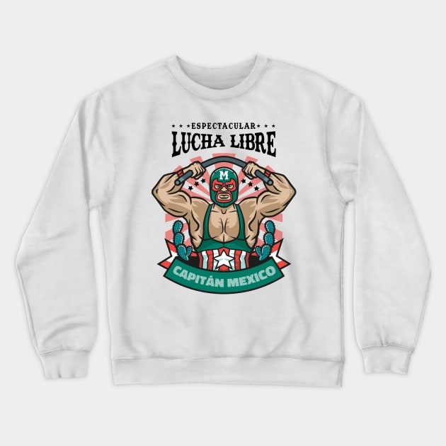 lucha libre Crewneck Sweatshirt by redwane